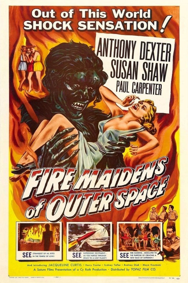 Fire Maidens of Outer Space Juliste