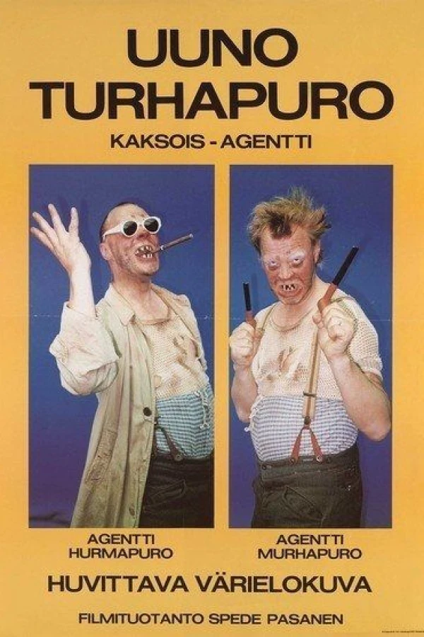 Uuno Turhapuro - kaksoisagentti Juliste