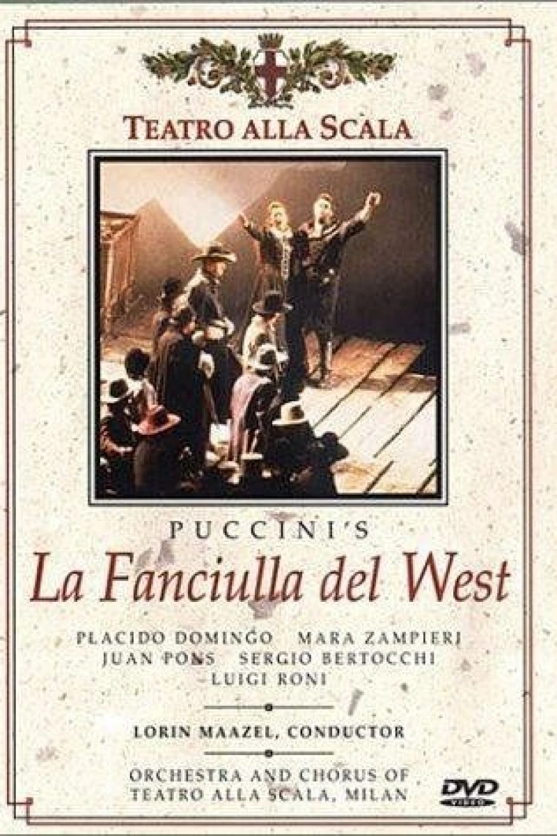 La fanciulla del West Juliste