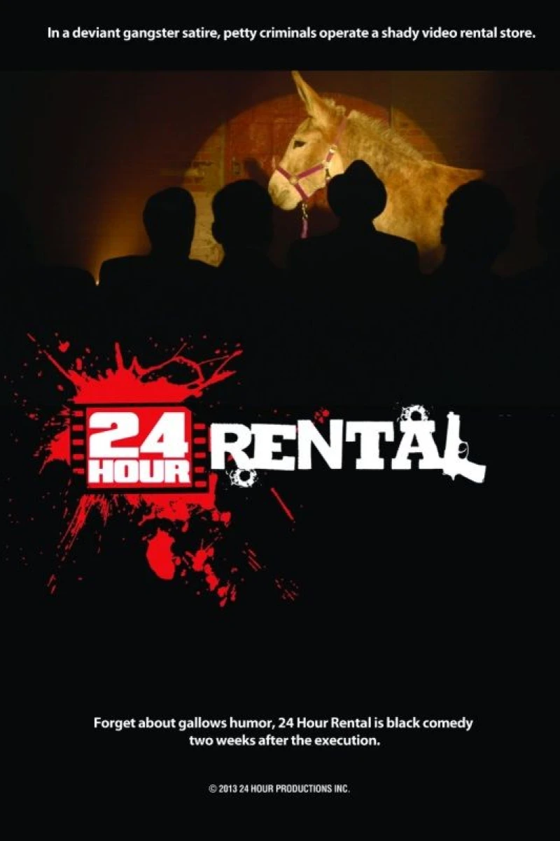 24 Hour Rental Juliste