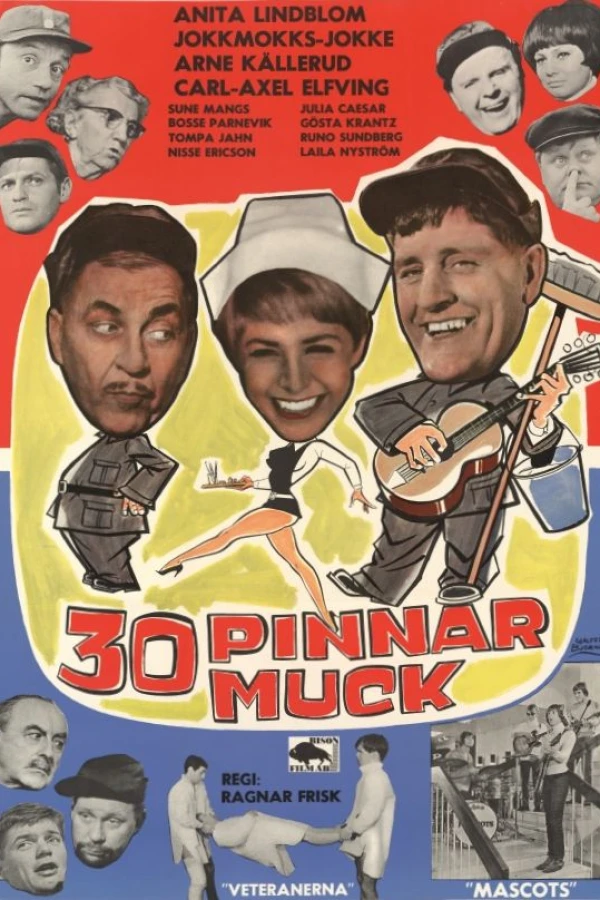 30 pinnar muck Juliste