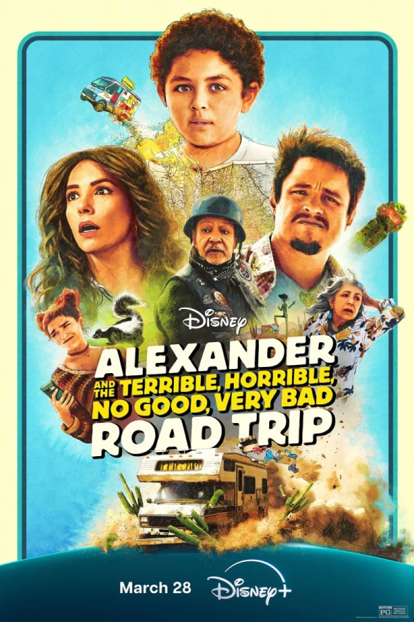 Alexander and the Terrible, Horrible, No Good, Very Bad Road Trip Juliste