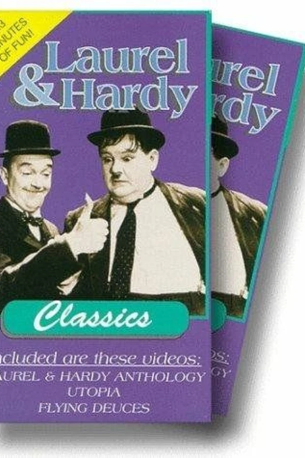 A Laurel and Hardy Cartoon Juliste