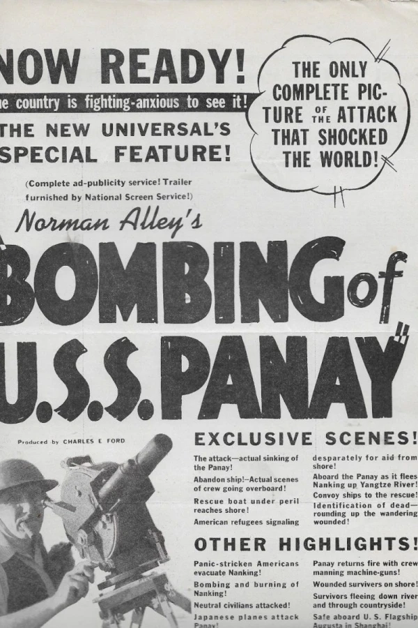 Norman Alley's Bombing of the U.S.S. Panay Juliste