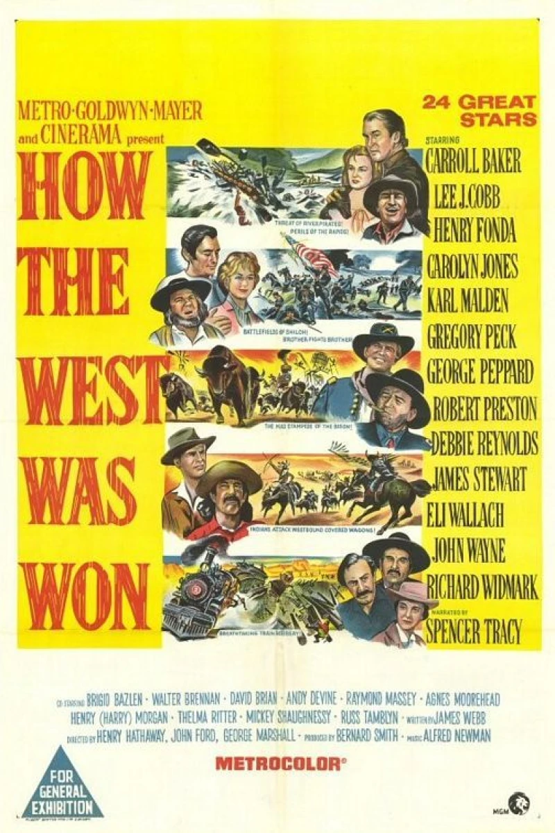 How the West Was Won Juliste