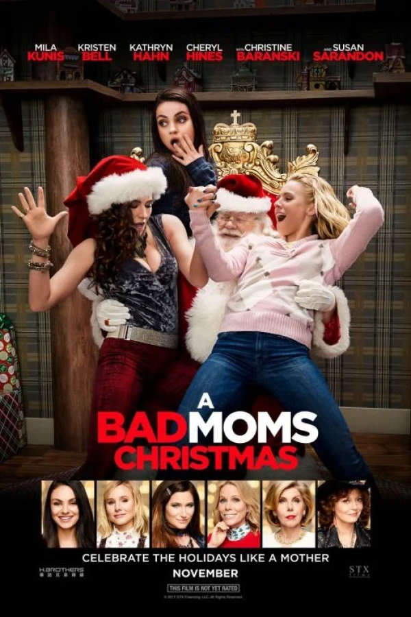 A Bad Moms Christmas Juliste