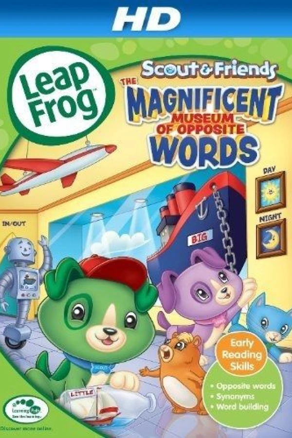 Leapfrog: The Magnificent Museum of Opposite Words Juliste
