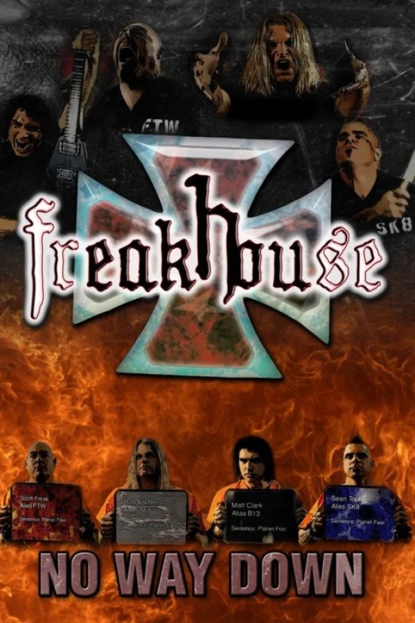 Freakhouse: No Way Down Juliste