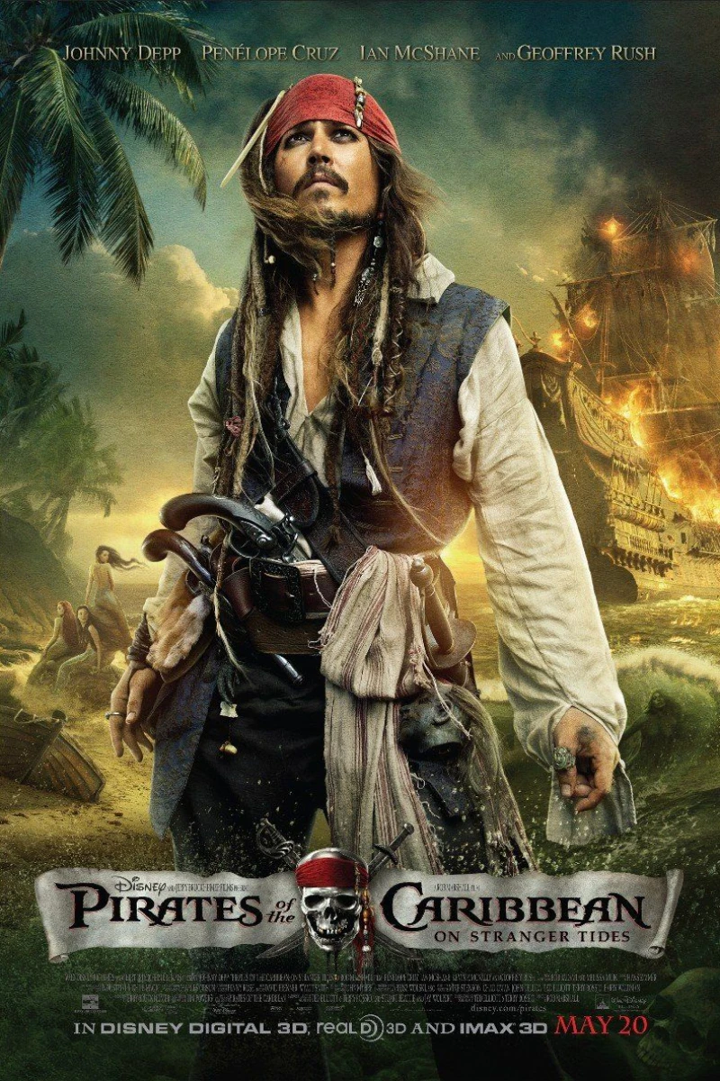 Pirates of the Caribbean: On Stranger Tides Juliste