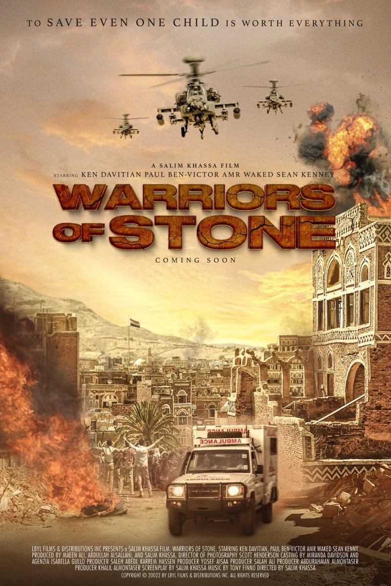 Warriors of Stone Juliste