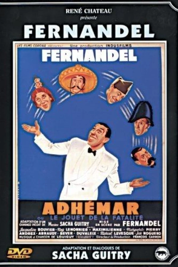 Adhémar ou le jouet de la fatalité Juliste