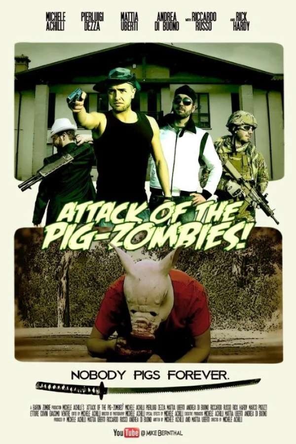 Attack of the Pig-Zombies! Juliste