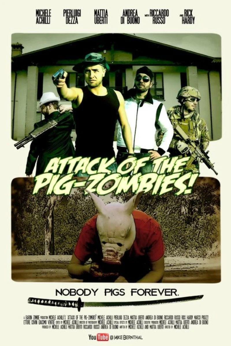 Attack of the Pig-Zombies! Juliste