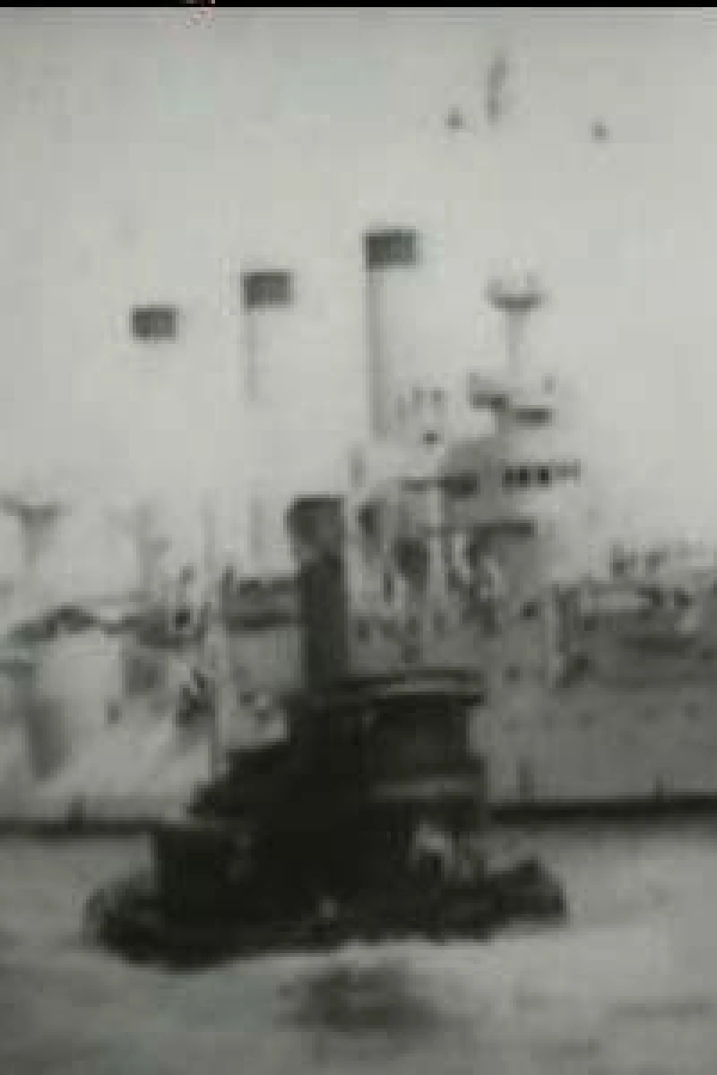 The Fleet Steaming Up North River Juliste