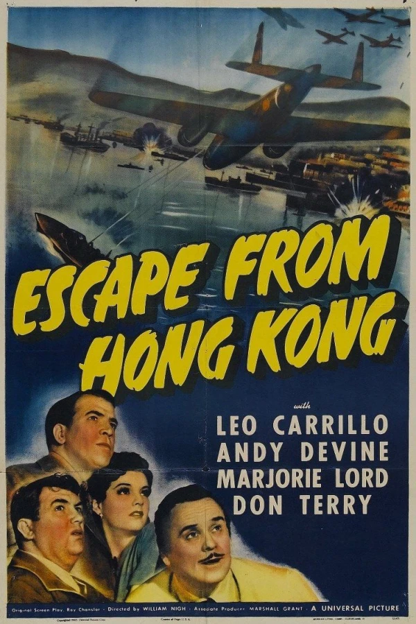 Escape from Hong Kong Juliste