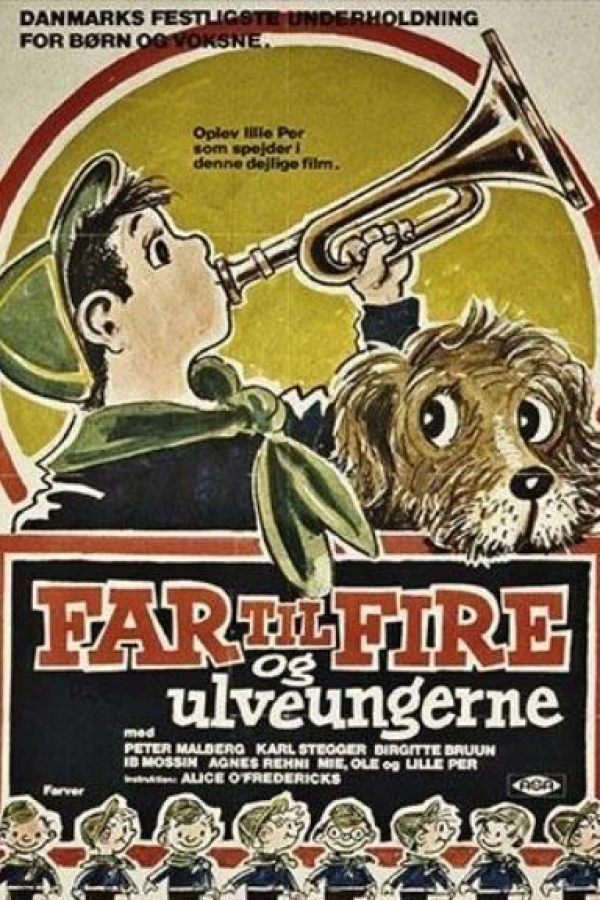 Far til fire og ulveungerne Juliste