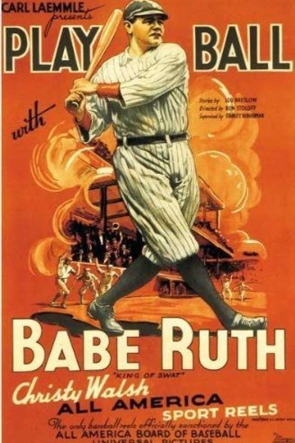 Play Ball with Babe Ruth Juliste