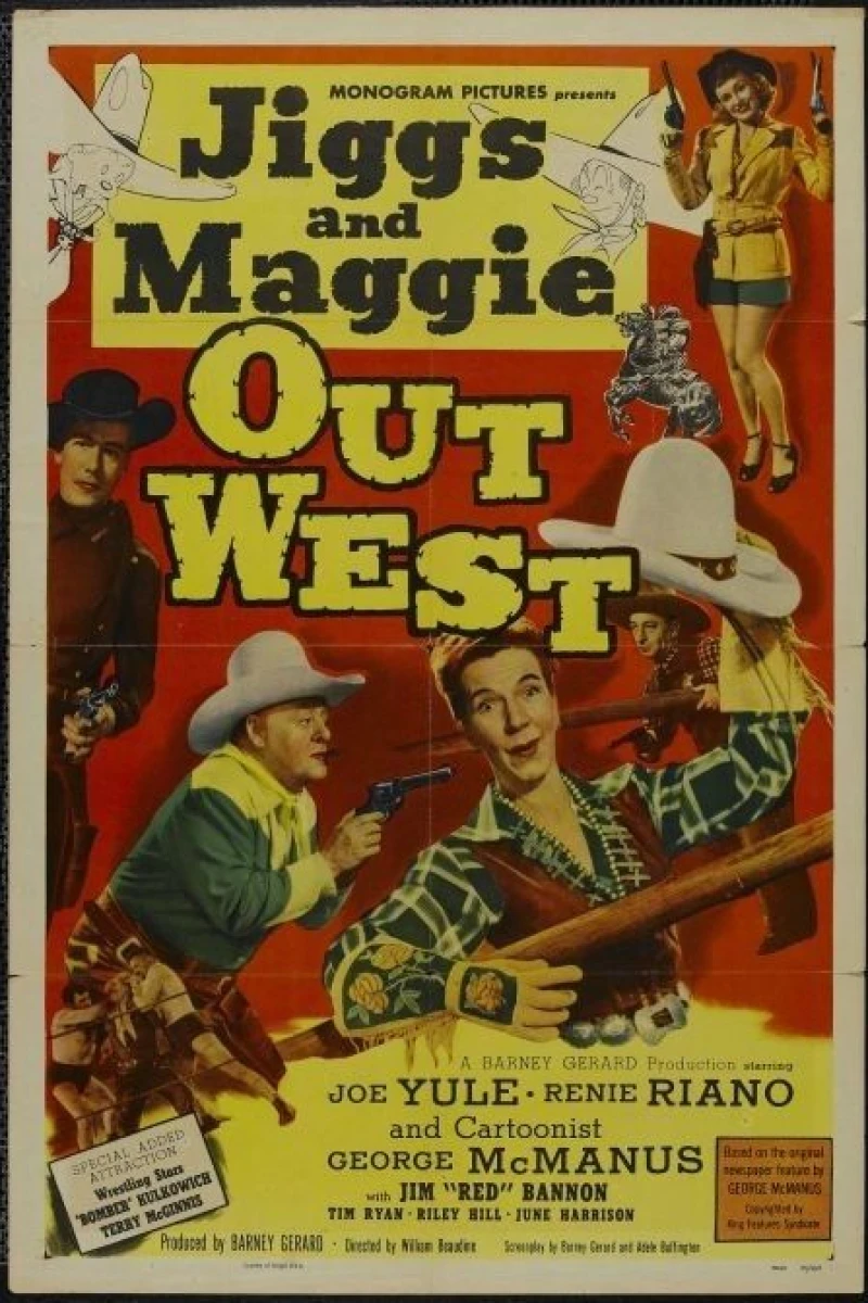 Jiggs and Maggie Out West Juliste