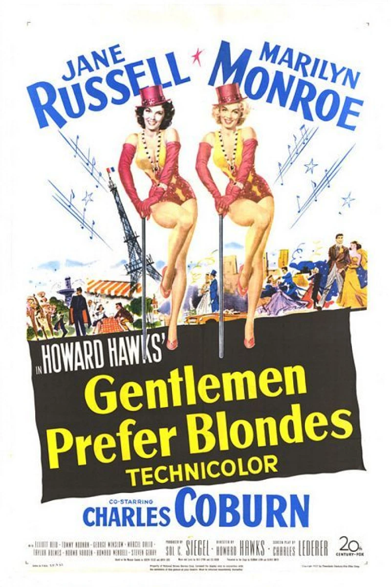 Gentlemen Prefer Blondes Juliste