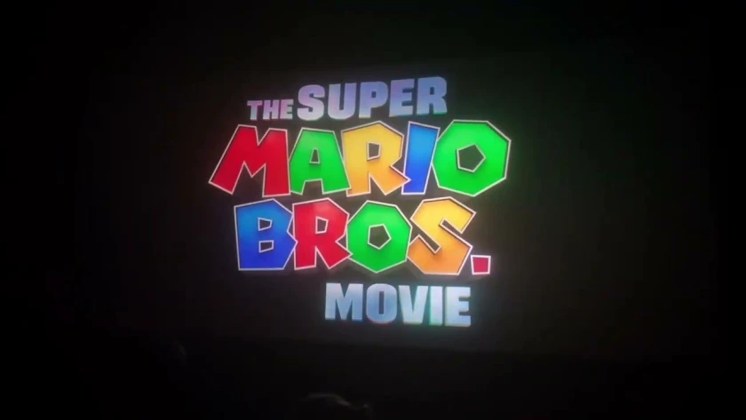 The Super Mario Bros. Movie Title Card