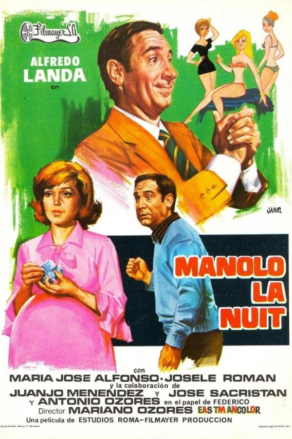 Manolo by Night Juliste