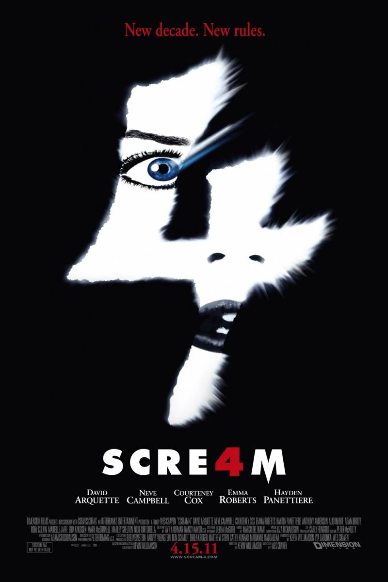 Scream 4 Juliste