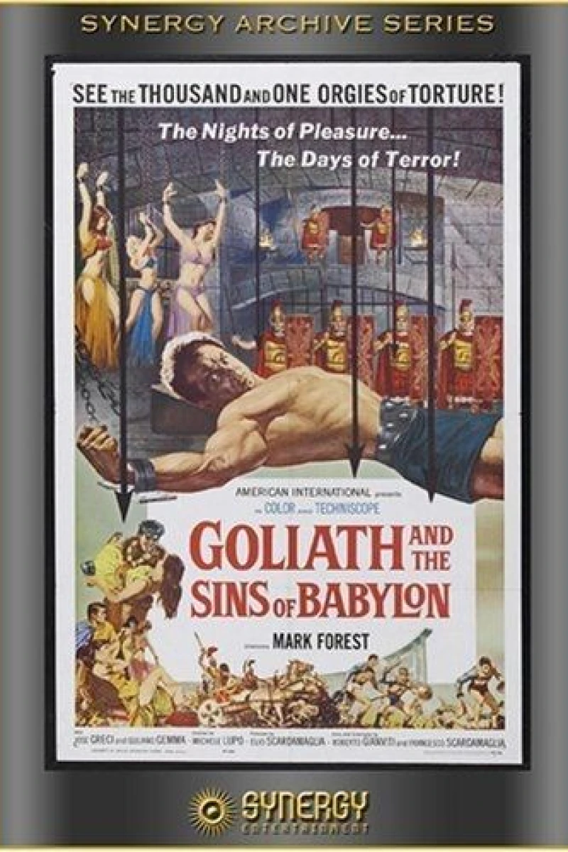 Goliath and the Sins of Babylon Juliste