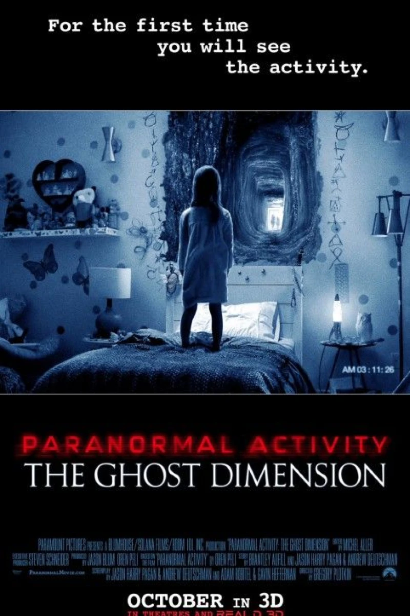 Paranormal Activity: The Ghost Dimension Juliste