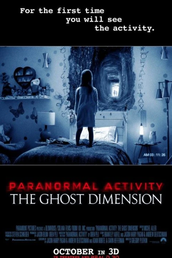 Paranormal Activity: The Ghost Dimension Juliste