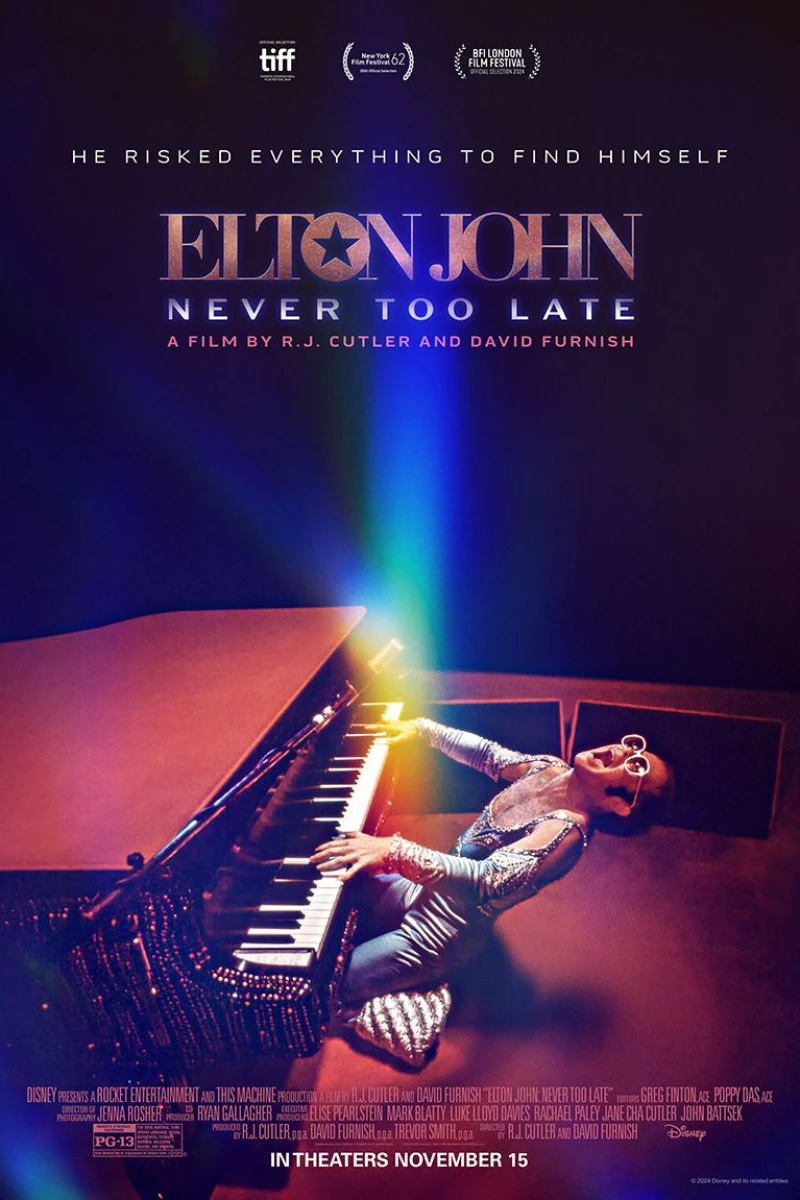 Elton John: Never Too Late Juliste