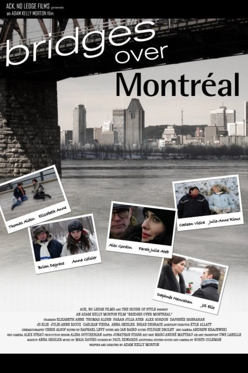 Bridges Over Montreal Juliste