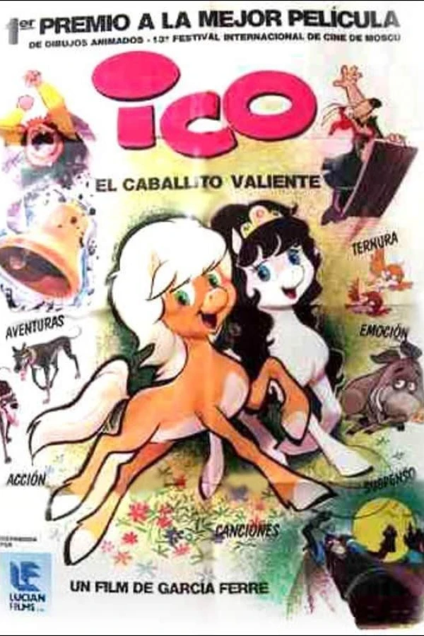 Ico, the Brave Horse Juliste