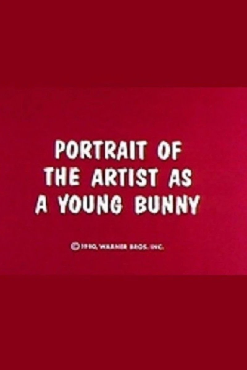 Portrait of the Artist as a Young Bunny Juliste