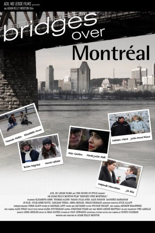 Bridges Over Montreal Juliste