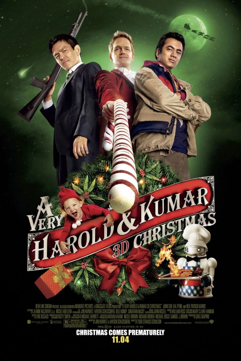 A Very Harold Kumar 3D Christmas Juliste