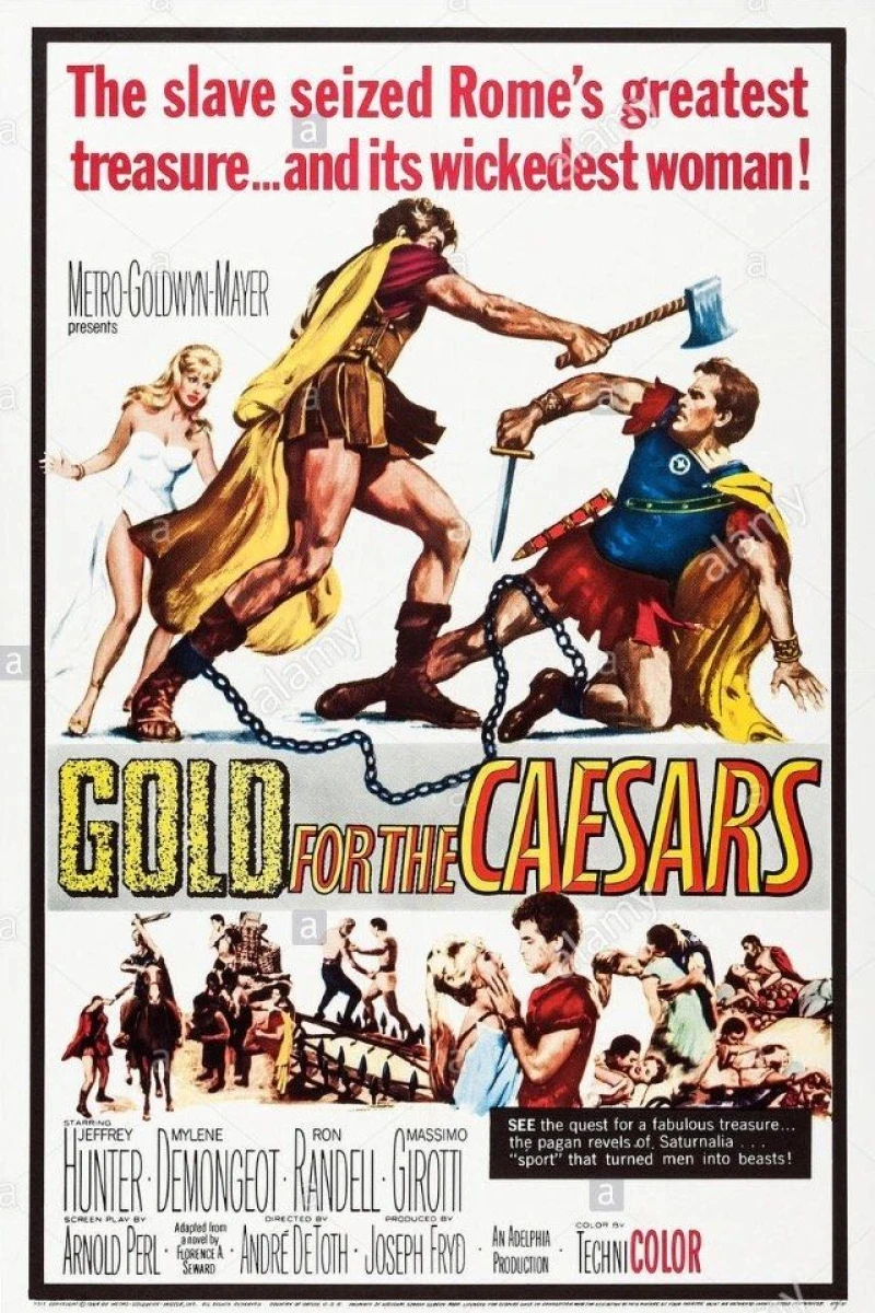 Gold for the Caesars Juliste