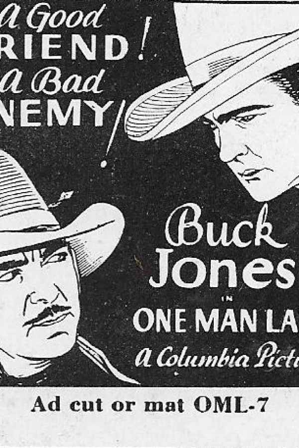 One Man Law Juliste