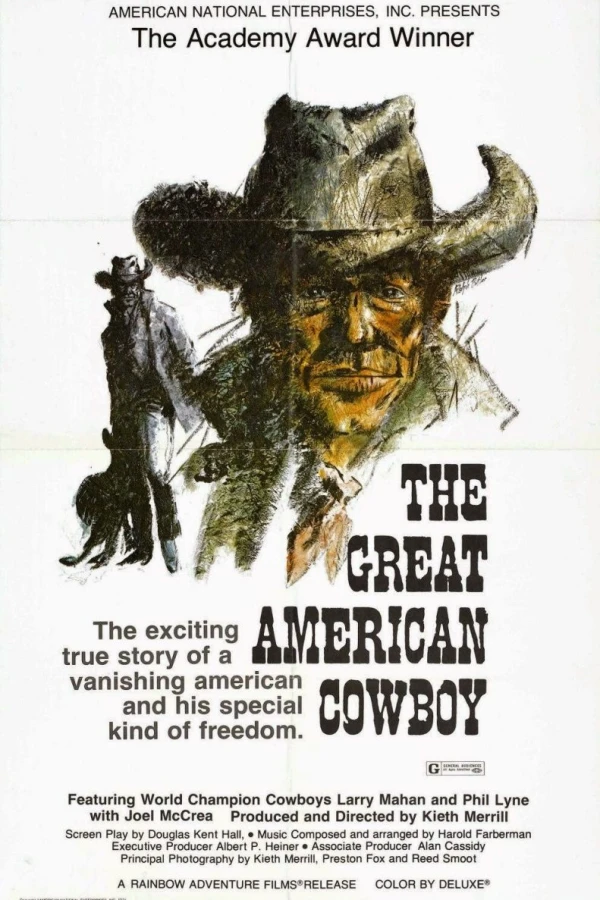 The Great American Cowboy Juliste