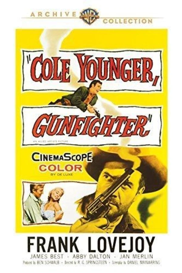 Cole Younger, Gunfighter Juliste