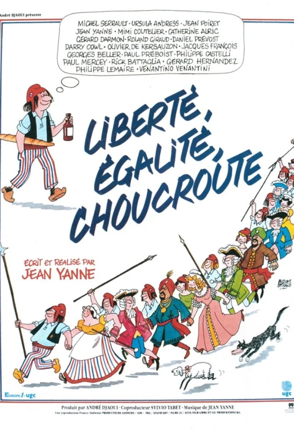 Liberté, égalité, choucroute Juliste