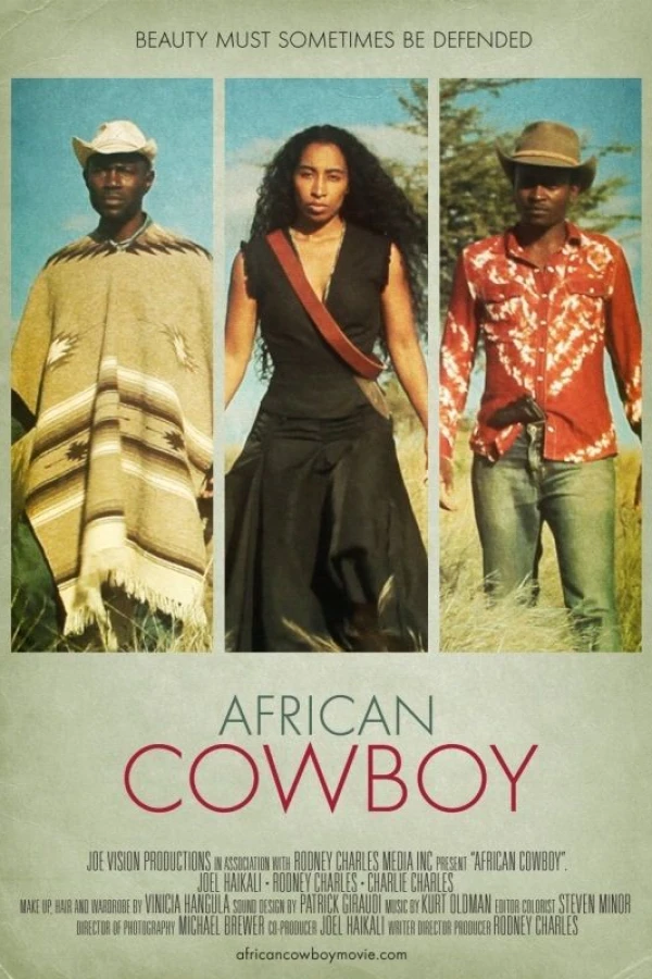 African Cowboy Juliste