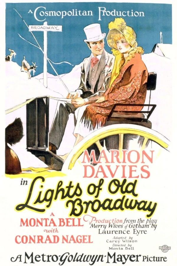 Lights of Old Broadway Juliste
