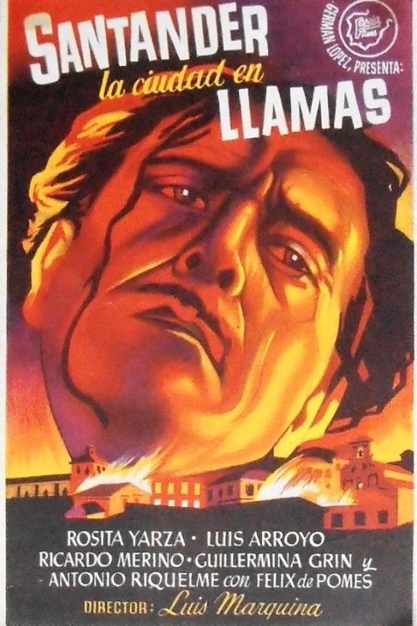 Santander, la ciudad en llamas Juliste