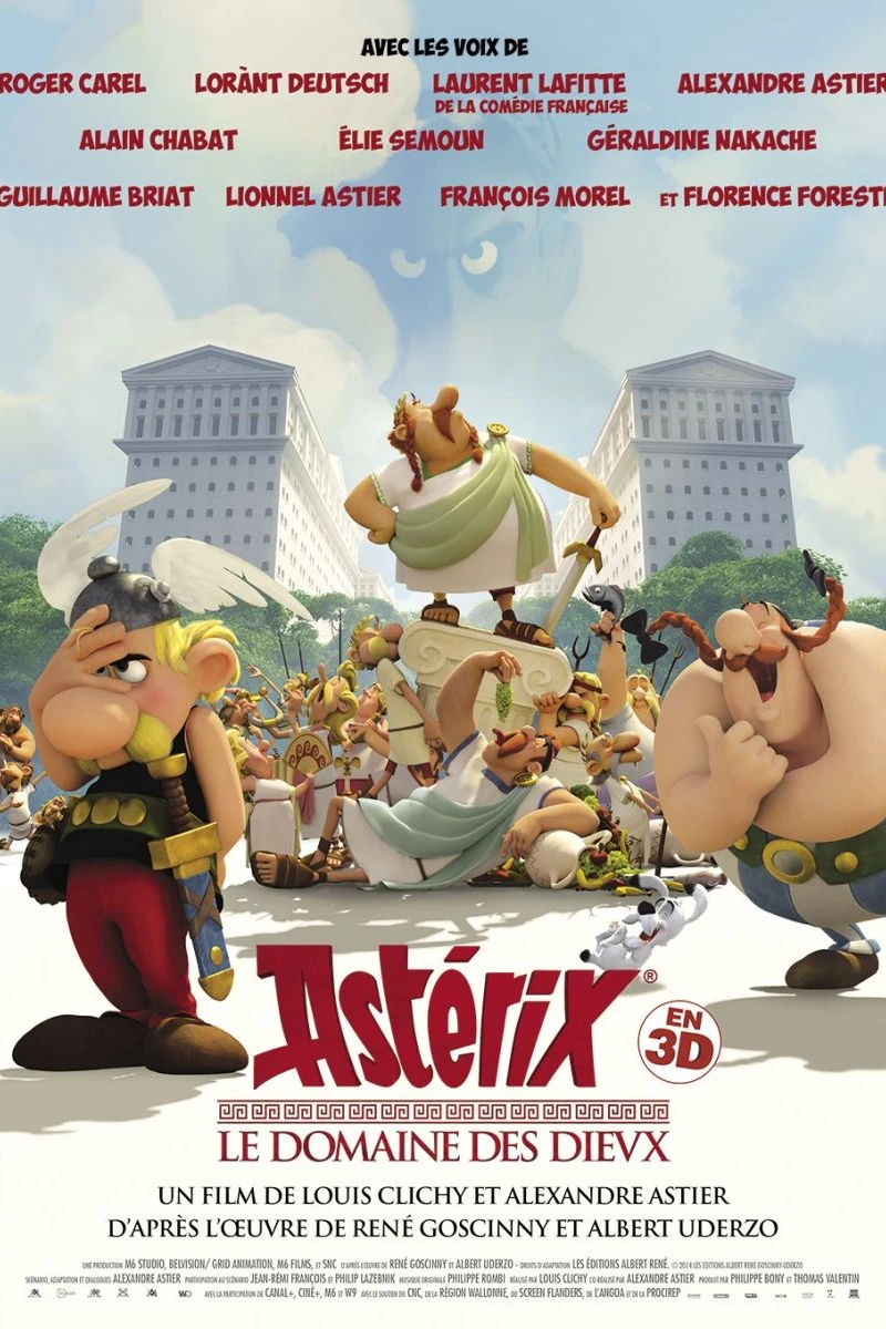 Asterix: The Mansions of the Gods Juliste