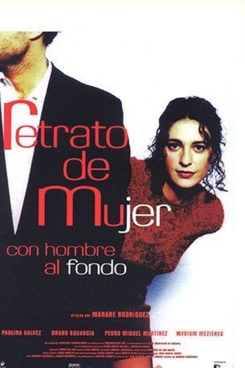 Retrato de mujer con hombre al fondo Juliste