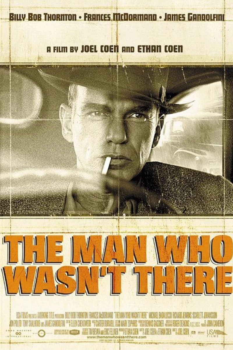 The Man Who Wasn't There Juliste