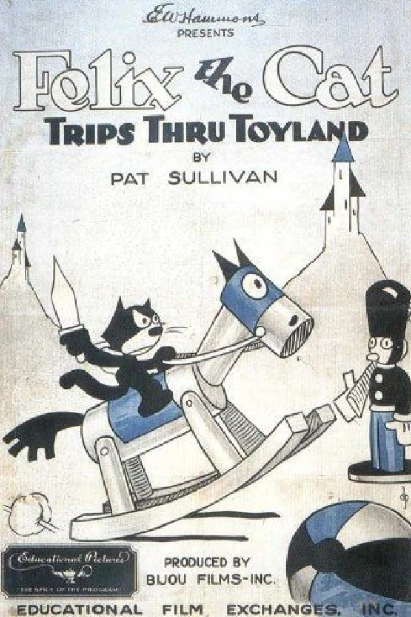 Felix the Cat Trips Thru Toyland Juliste