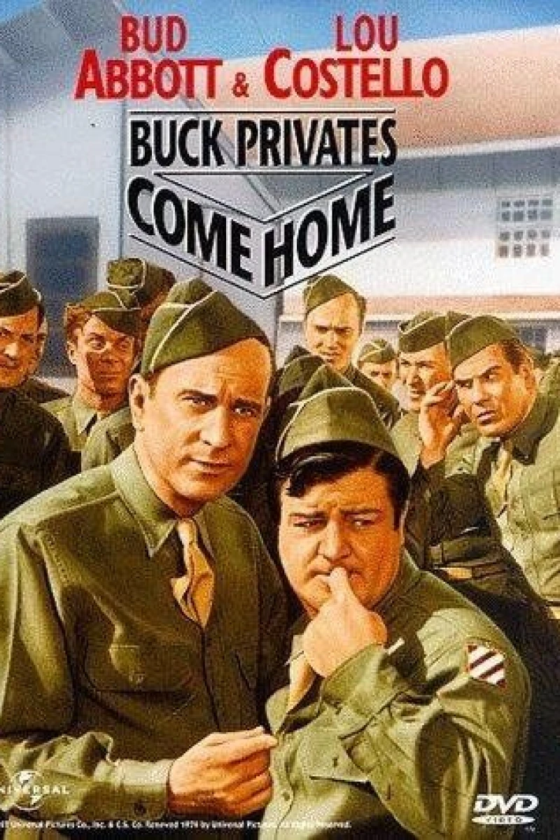 Buck Privates Come Home Juliste