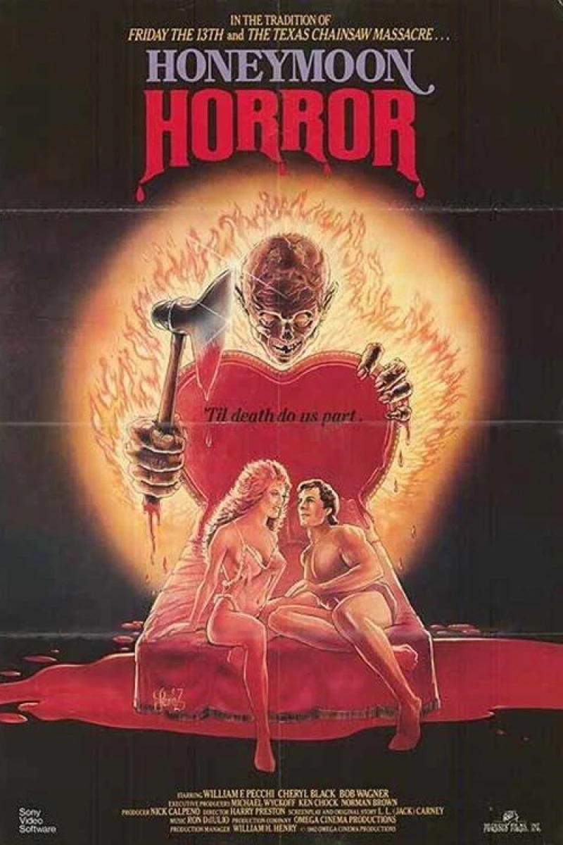 Honeymoon Horror Juliste