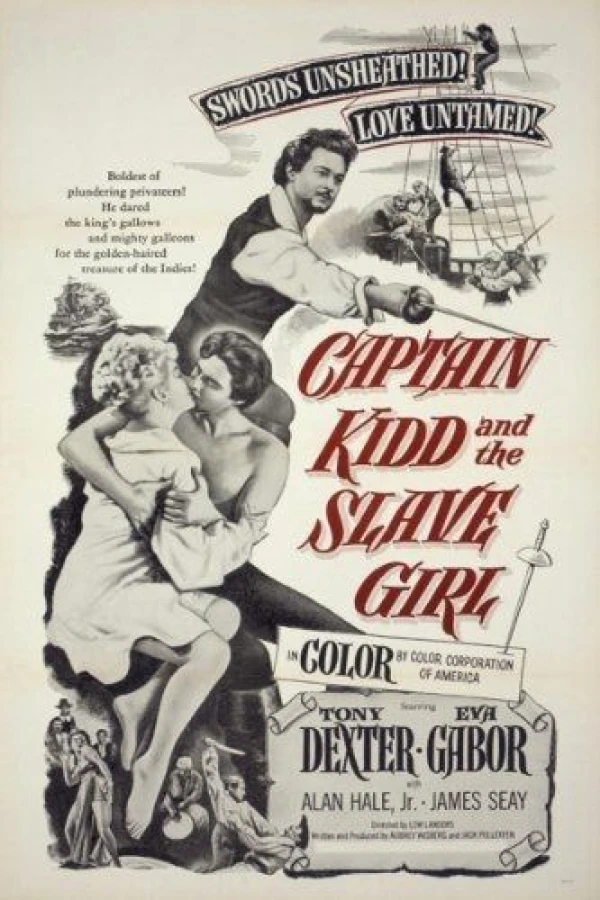 Captain Kidd and the Slave Girl Juliste